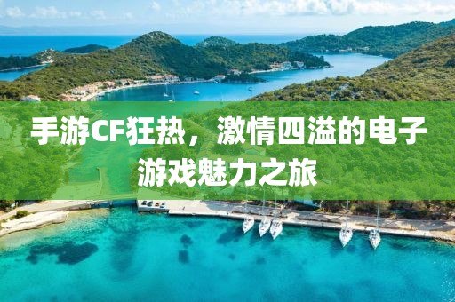 手游CF狂热，激情四溢的电子游戏魅力之旅