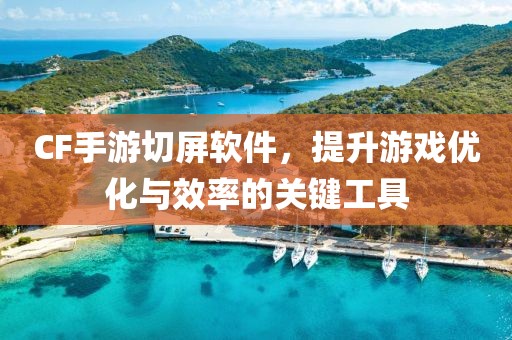 CF手游切屏软件，提升游戏优化与效率的关键工具