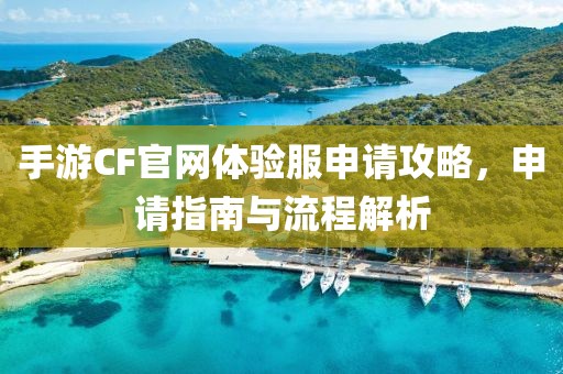 手游CF官网体验服申请攻略，申请指南与流程解析