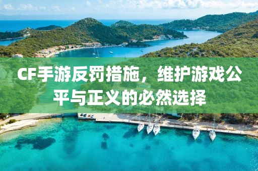 CF手游反罚措施，维护游戏公平与正义的必然选择