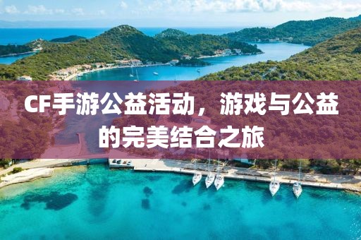 CF手游公益活动，游戏与公益的完美结合之旅