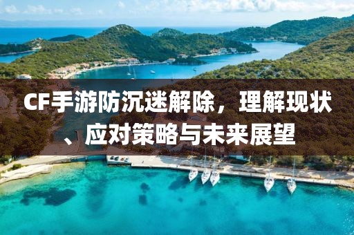 CF手游防沉迷解除，理解现状、应对策略与未来展望