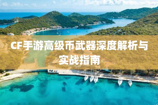 CF手游高级币武器深度解析与实战指南