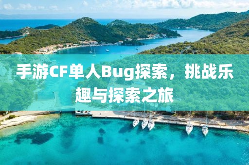 手游CF单人Bug探索，挑战乐趣与探索之旅